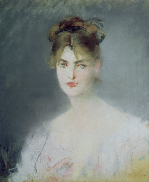 Retrato de una joven con cabello rubio y ojos azules – Edouard Manet Édouard Manet Master Apollon