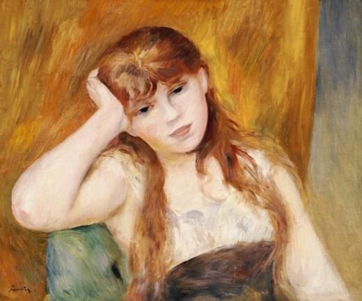 Chica rubia – Pierre-Auguste Renoir Pierre-Auguste Renoir Master Apollon