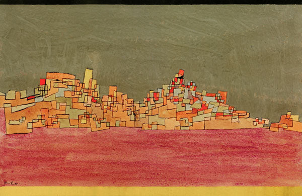 Ciudad de dos colinas, 1927 – Paul Klee Paul Klee Master Apollon